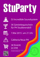 Stuparty 2015 Flyer